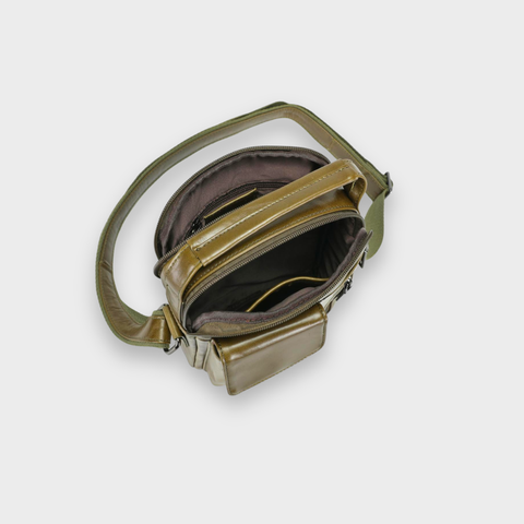 Roger Leather Sling Bag