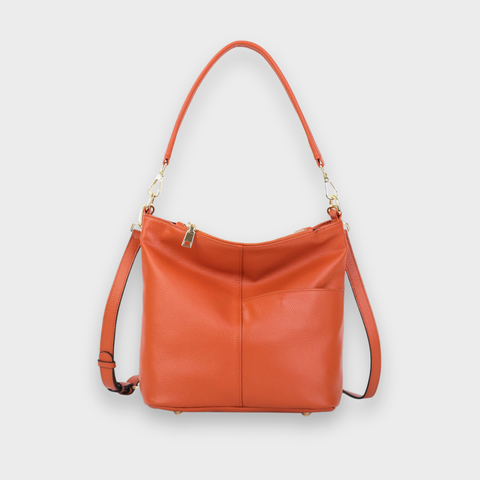 Isla Leather Hobo Bag