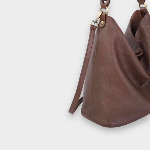 Aria Leather Hobo Bag
