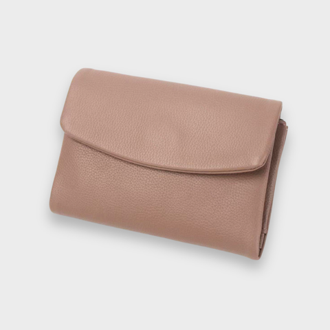 Klaire Leather Flap Wallet