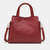 Viera Embossed Leather Handbag