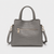 Viera Embossed Leather Handbag