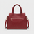 Viera Embossed Leather Handbag