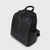 Aqua Quilted Leather Backpack