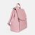 Blush Flap Convertible Leather Backpack