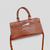 Eva Embossed Leather Handbag