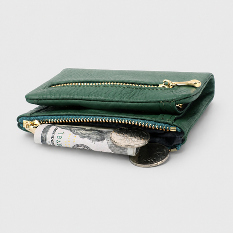 Lila Bifold Leather RFID Wallet