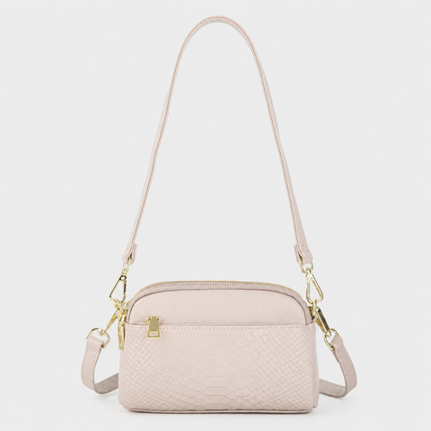 Noir Serpa Mini Crossbody Bag