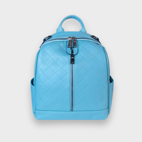 Skye Quilted Leather Backpack