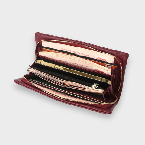 Lucia Luxe Leather Wallet