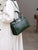 Aria Embossed Leather Handbag